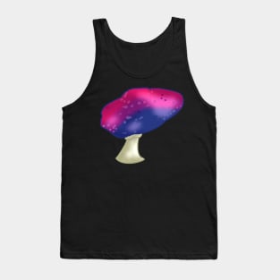 Bisexual LGBTQ Flag Mushroom Tank Top